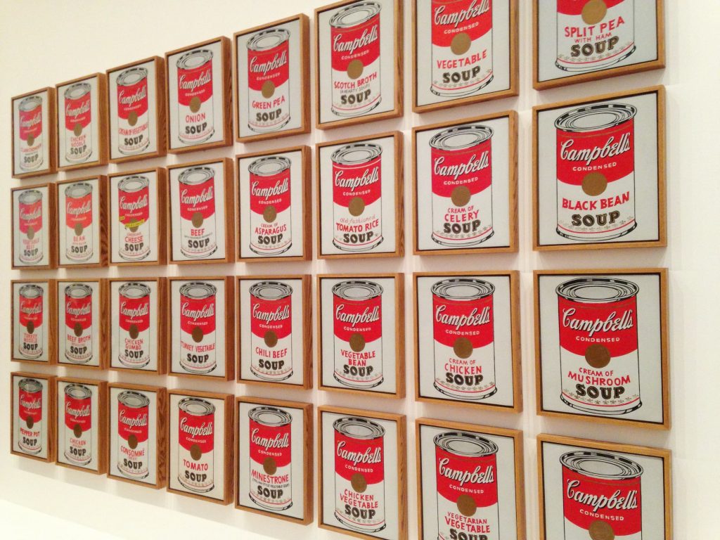 målbar Jeg var overrasket Læs Andy Warhol Campbell's Soup, 1968
