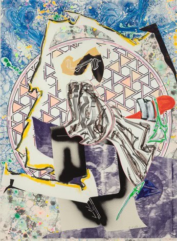 Frank Stella, The Great Heidelburgh Tun, 1989, The Waves Series, 1989