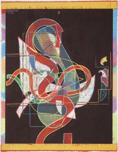 Frank Stella, Pergusa Three, Circuits Series 1982-1984