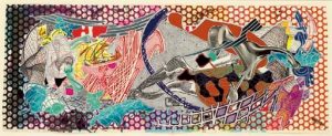 Frank Stella Screen Print, Calvinia, from Imaginary Places Series, 1995