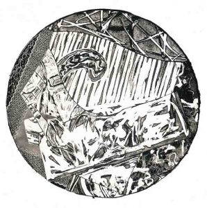 Frank Stella Swan Engraving Circle I, 1983 from the Swan Engravings Series