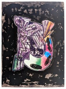 Frank Stella Bene come il sale, State III, 1989 from the Italian Folktales Series, 1988-1989