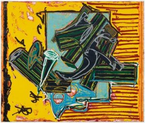 Frank Stella La penna di hu, 1988 from the Italian Folktales Series, 1988-1989