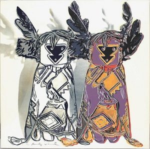 Andy Warhol,Kachina Dolls,1986, Screenprint on Lenox Museum Board (F&S.II.381)