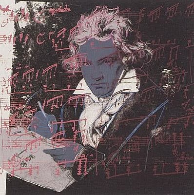 Andy Warhol,Beethoven, 1987, Screenprint on Lenox Museum Board (F&S.II.391)