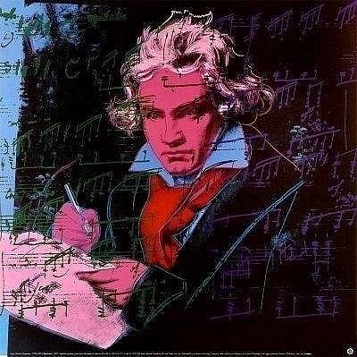 Andy Warhol Beethoven Series Prints