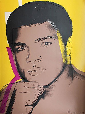 Andy Warhol's Muhammad Ali Series Prints