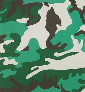 Andy Warhol, Camouflage, 1987 Screenprint on Lenox Museum Board (F&S.II.406)