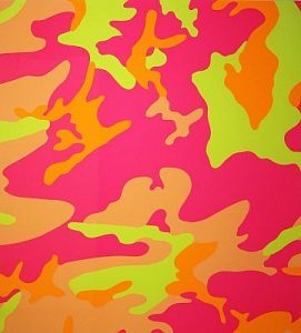 Andy Warhol, Camouflage, 1987 Screenprint on Lenox Museum Board (F&S.II.409)