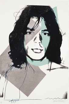 Andy Warhol, Mick Jagger, Screenprint (F&S. II. 138)