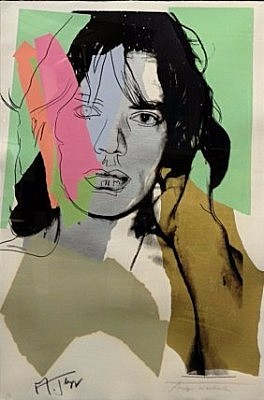 Andy Warhol, Mick Jagger, Screenprint (F&S. II. 140)