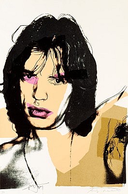 Andy Warhol, Mick Jagger, Screenprint (F&S. II. 141)