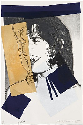 Andy Warhol, Mick Jagger, Screenprint (F&S. II. 142)