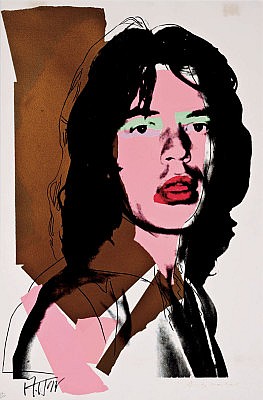 Andy Warhol, Mick Jagger, Screenprint (F&S. II. 146)
