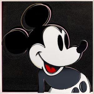 Andy Warhol, Mickey Mouse, Screenprint on Lenox Museum Board (F&S.II.265)