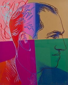 Andy Warhol, George Gershwin,1980, Screenprint on Lenox Museum Board (F&S.II.231)