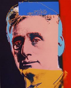 Andy Warhol, Louis Brandeis,1980, Screenprint on Lenox Museum Board (F&S.II.230)