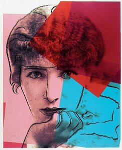 Andy Warhol, Sarah Bernhardt, 1980, Screenprint on Lenox Museum Board (F&S.II.234)