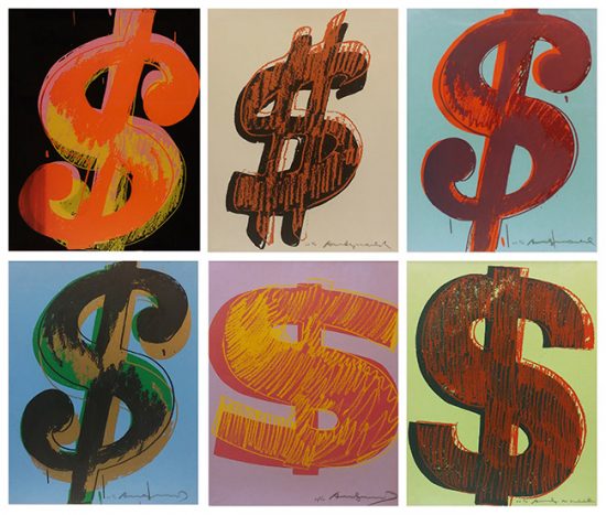 Louis Vuitton Dollar Sign Painting by Chosen Art