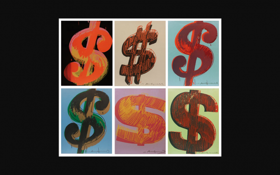 Andy Warhol’s Dollar Sign Portfolio (1982)