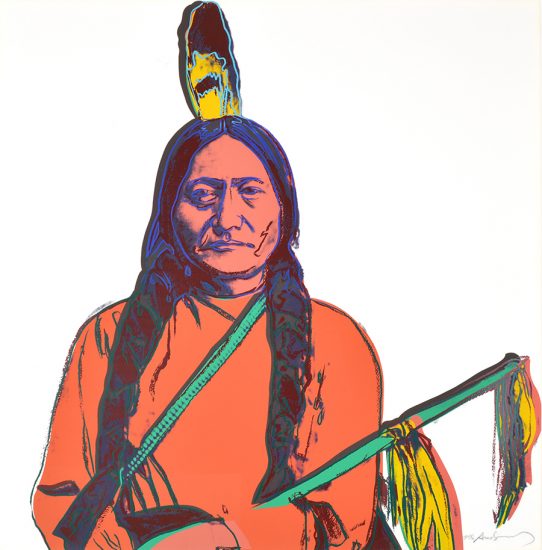 Andy Warhol: Cowboys and Indians Portfolio, 1986