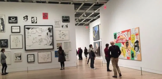 Andy Warhol Retrospective Exhibition From A to B and Back Again at The Whitney New York and SF MOMA