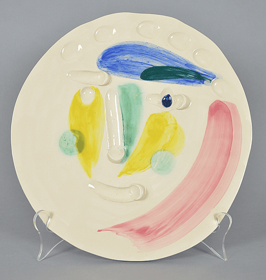 Picasso ceramic plate