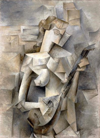 picasso girl with a mandolin