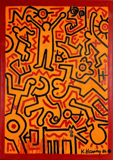 Keith Haring Painting Up for Auction After Resurfacing in Phoenix