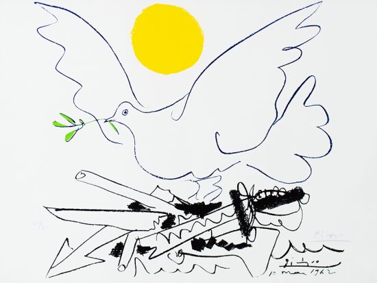 picasso peace painting