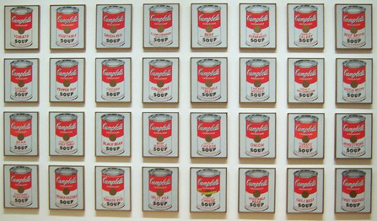 Andy Warhol Campbell Soup Cans Series