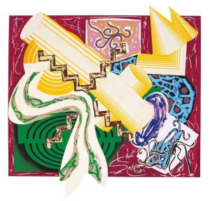 Frank Stella Then Came a Stick and Beat the Dog, 1984