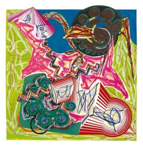 Frank Stella Then Came an Ox and Drank the Water, 1984