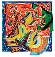 Frank Stella The Butcher Came and Slew the Ox, 1984