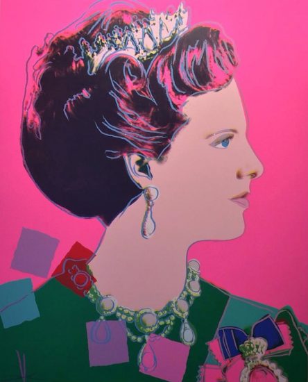 Queen Margrethe II of Denmark 1985