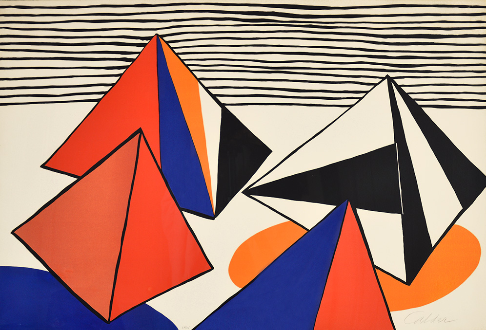 Alexander Calder Pyramids in a Landscape (image 1)