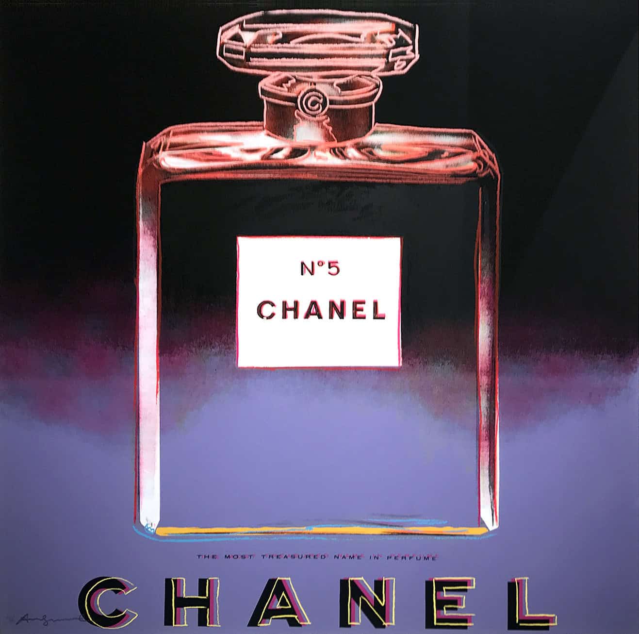 Andy Warhol, Chanel No. 5 from Ads Series 1985, Screen Print (S)