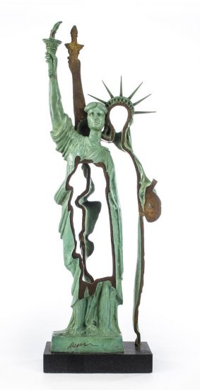 Arman Sculpture, Slices of Liberty, 1985