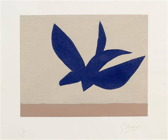 Georges Braque The Order of Birds (L'ordre des oiseaux), 1962