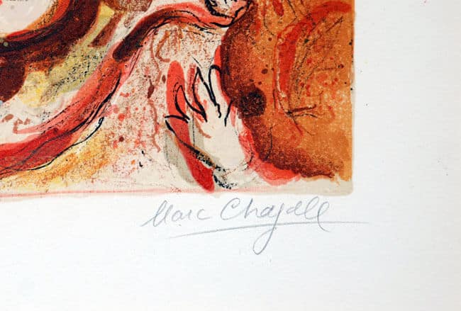 Marc Chagall, Rachel dérobe les Idoles de Pére (Rachel 