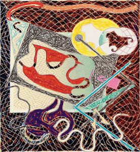 Frank Stella Shards III, 1982