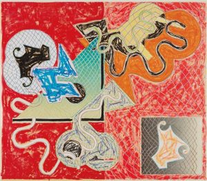 Frank Stella Shards IV, 1982