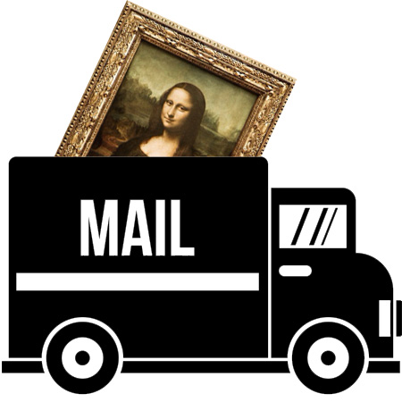 Shipping art and get paid for selling art