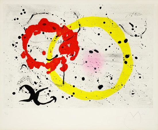 Joan Miró Aquatint, Fond Marin II (Seabed II), 1963