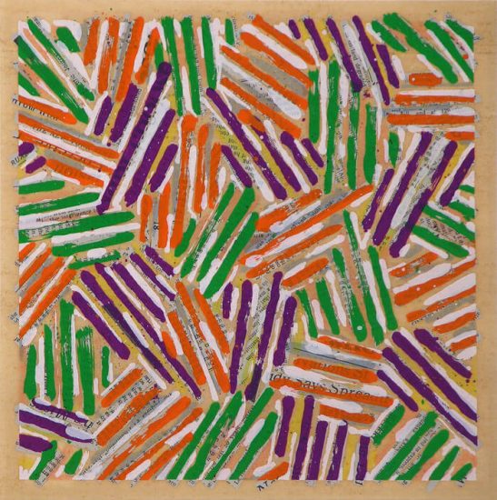 Jasper Johns Silkscreen, Untitled (1977)