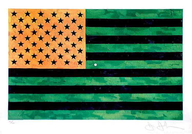Jasper Johns, Flag, 1969 (image 1)