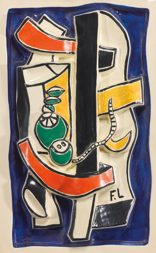 Fernand Léger, Nature Morte aux Fruits Verts (Still Life with Green Fruits), c. 1950