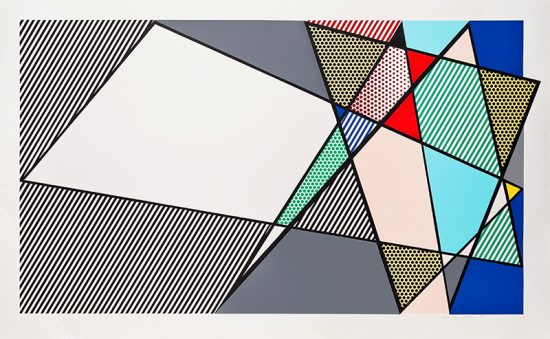 Roy Lichtenstein Woodcut, Imperfect "58 x 92 3/8"