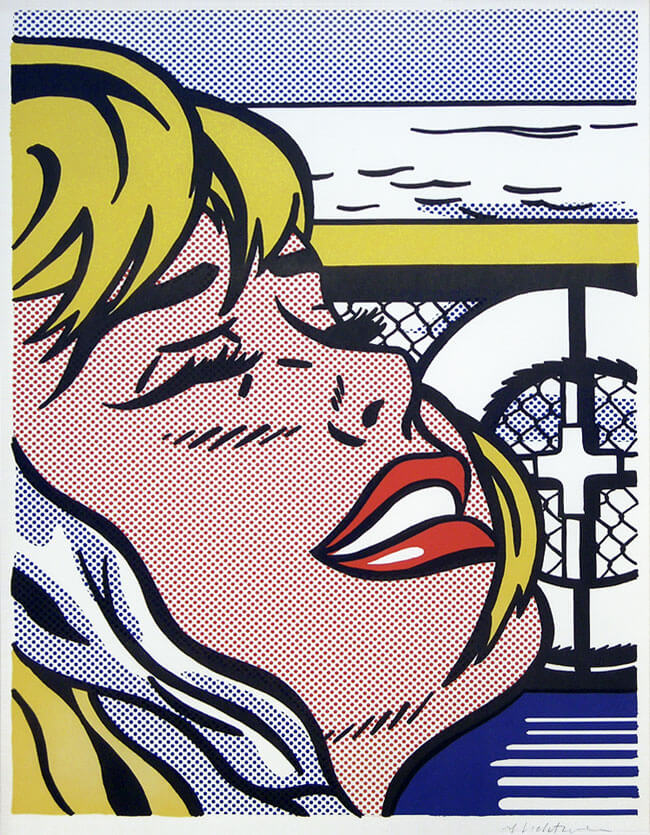 Roy Lichtenstein Shipboard Girl, 1965 (image 1)