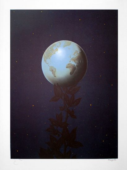René Magritte Lithograph, Le grand style (Great Style)